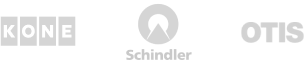 Kone Schinder Otis logos